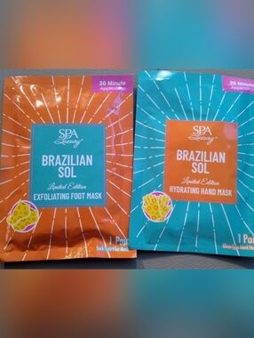 Brazilian Sol Exfoliating Foot & Hand Mask - Limited Edition